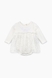Боді-сукня Mint PB3966 80 Білий (2000904819935D) Фото 1 з 4