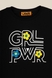 Футболка з принтом жіноча LAWA CTM P-WB02322 "GRL_PWR" 2XL Чорний (2000989925088S)(LW) Фото 9 з 10