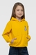 Худі з принтом для дівчинки Ecrin 4700 104 см Жовтий (2000990221971D) Фото 2 з 12
