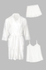 Комплект халат+пижама женский Nicoletta 87130 XL Белый (2000990388957А) Фото 13 из 27