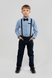 Костюми для хлопчика (сорочка+штани) Pitiki 3007 122 см Блакитний (2000989949626D) Фото 1 з 21