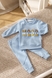 Костюм (світшот+штани) для хлопчика Beyaz Bebek 2151 92 см Блакитний (2000990302069D) Фото 1 з 15