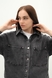 Куртка джинсова Noa Noa 8803 36 Темно-сірий (2000989157588D) Фото 3 з 7