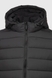 Куртка однотонная мужская 666-11A/6018 S Темно-серый (2000990673411W) Фото 9 из 13