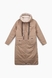 Куртка жіноча двостороння 108-703 Button XL Молочно-бежевий (2000989400424D) Фото 12 з 20