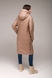 Куртка жіноча двостороння 108-703 Button XL Молочно-бежевий (2000989400424D) Фото 9 з 20
