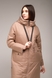 Куртка жіноча двостороння 108-703 Button XL Молочно-бежевий (2000989400424D) Фото 7 з 20