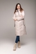 Куртка жіноча двостороння 108-703 Button XL Молочно-бежевий (2000989400424D) Фото 2 з 20