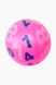 Мяч ''Цифры'' JinFeng N-25-2 P Розовый (2000989277910) Фото 1 из 2