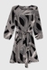Сукня з візерунком жіноча 9102 54 Чорний (2000990112026D) Фото 7 з 12