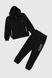 Спортивный костюм для мальчика (свитшот, штаны) Ecrin 2023 134 см Черный (2000990230607W) Фото 10 из 21
