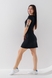 Платье однотонное женское LAWA WBC02384 XL Черный (2000990668202S)(LW) Фото 4 из 10