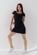Платье однотонное женское LAWA WBC02384 XL Черный (2000990668202S)(LW) Фото 1 из 10