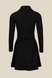 Сукня однотонна жіноча LAWA WTC02350 XL Чорний (2000990247247D)(LW) Фото 10 з 11