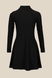 Сукня однотонна жіноча LAWA WTC02350 XL Чорний (2000990247247D)(LW) Фото 8 з 11