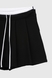 Юбка-шорты однотонная женская Firesh 8884 L Черный (2000990523457D) Фото 9 из 12