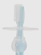 Силиконовая зубная щетка с ограничителем Мегазайка 0707 Голубой (2000990579652) Фото 2 из 3