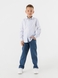 Сорочка з візерунком для хлопчика Deniz 30133 116 см Білий (2000990438522D) Фото 5 з 11