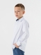 Сорочка з візерунком для хлопчика Deniz 30133 140 см Білий (2000990438560D) Фото 3 з 11