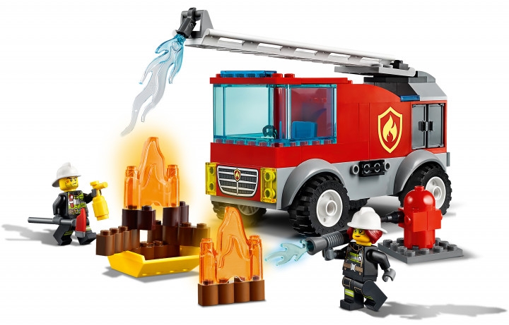 Фото Конструктор LEGO Пожарная машина с лестницей 60280 (5702016911534)
