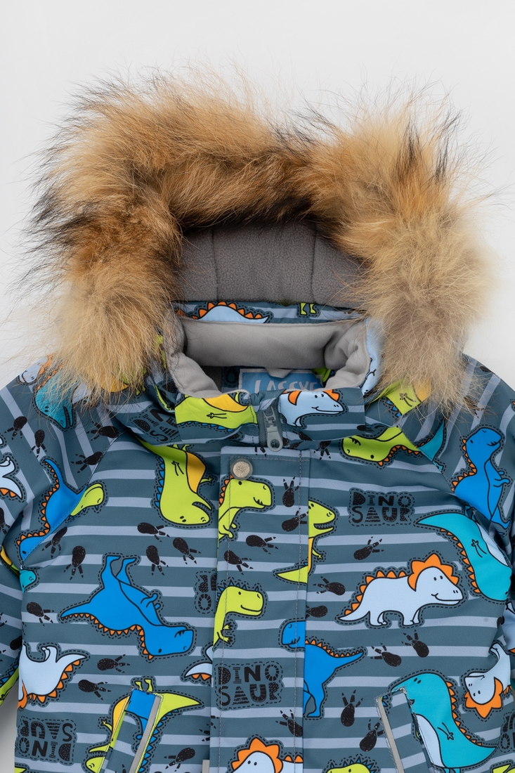 Фото Куртка зимова для хлопчика Snowgenius H31-012 98 см Сірий (2000989628231W)