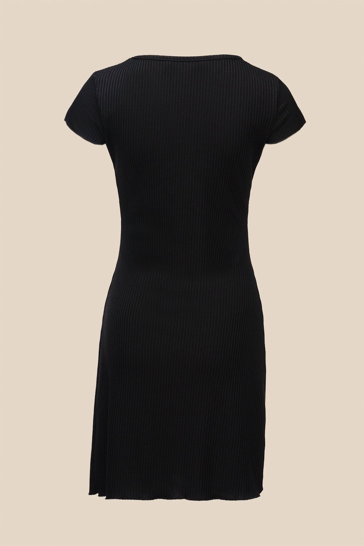 Фото Платье однотонное женское LAWA WBC02384 XL Черный (2000990668202S)(LW)