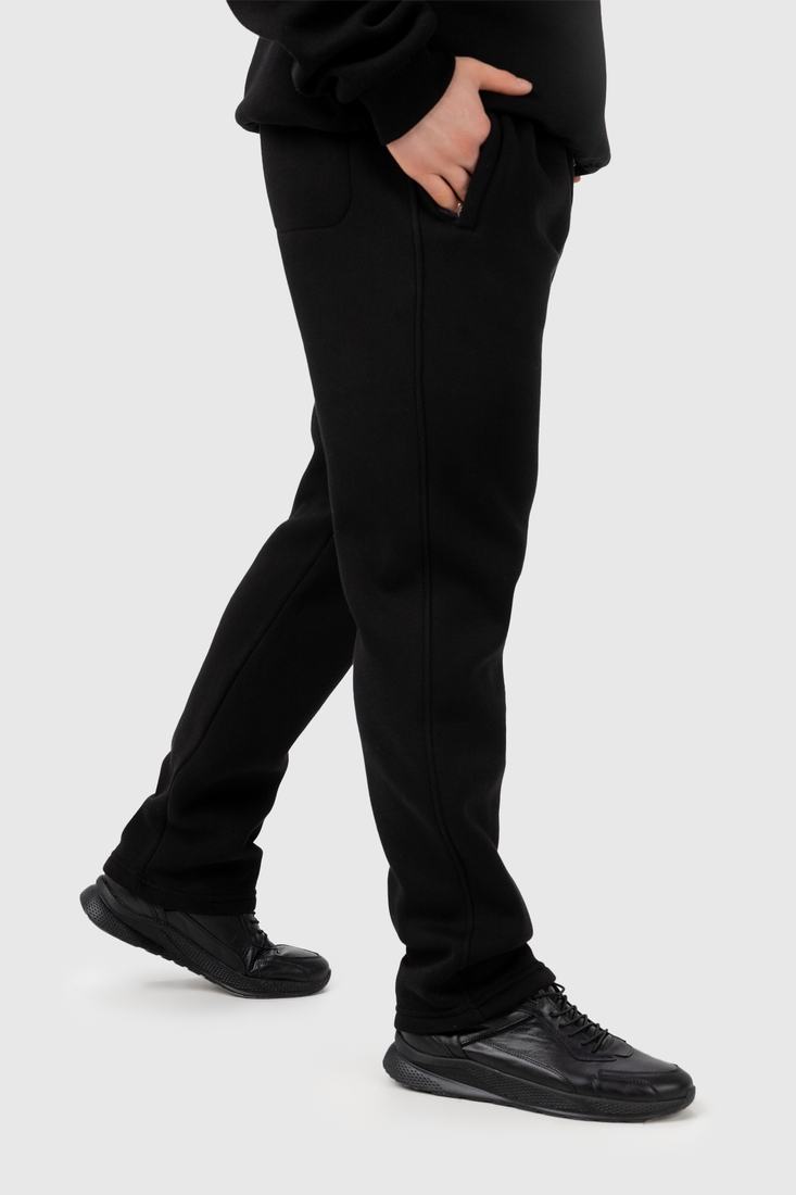 Фото Спортивні штани прямі чоловічі CLUB ju CJU4764 6XL Чорний (2000990217431W)