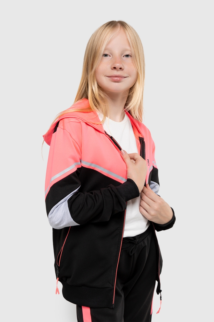 Фото Спортивный костюм для девочки S&D 6778 кофта + штаны 164 см Малиновый (2000989917991D)