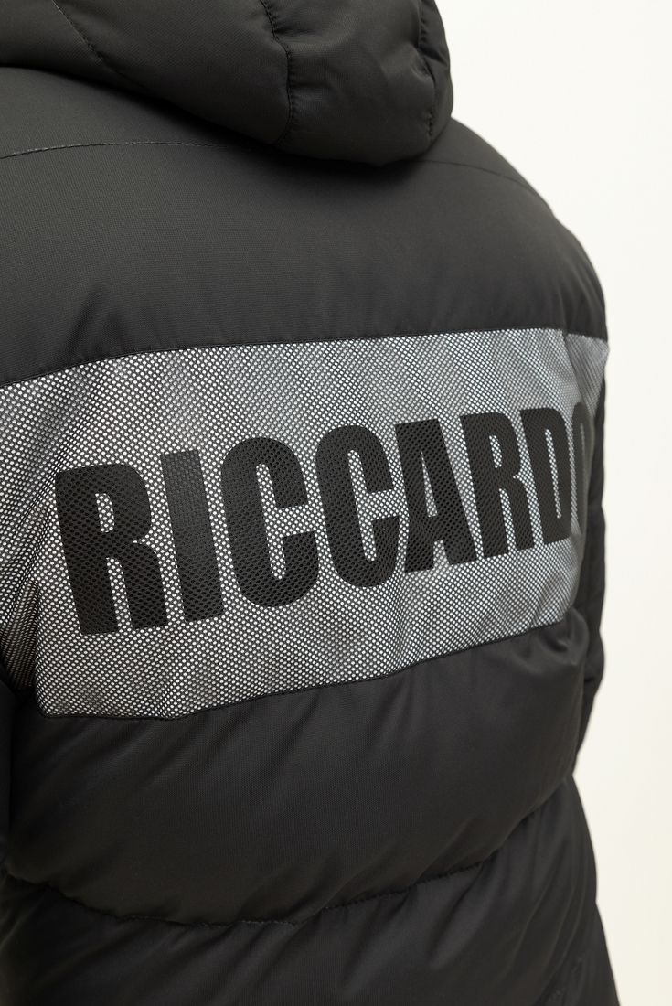 Фото Куртка Riccardo Т4 46 Чорно-білий (2000904578177W)