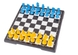 Набор настольных игр ТехноК 9055 шахматы и шашки (4823037609055) Фото 1 из 4