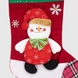 Новорічна шкарпетка "Сніговик" ZQI0309103 Різнокольоровий (2000989354550)(NY)(SN) Фото 3 з 4