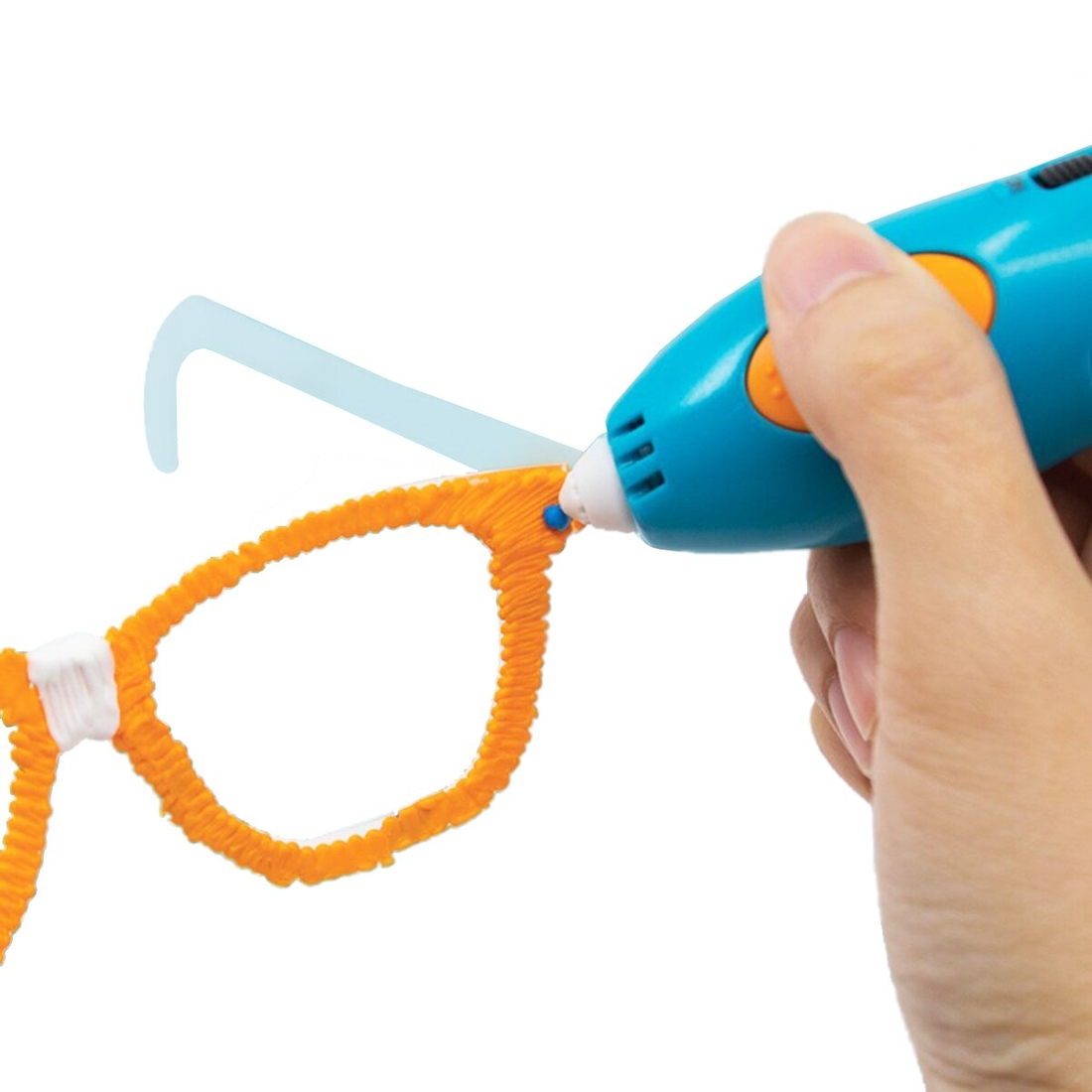 Фото Набір аксесуарів для 3D-ручки 3Doodler Start Модні окуляри (48 стрижнів, 3 шаблони, 1 трафарет) (817005022148)