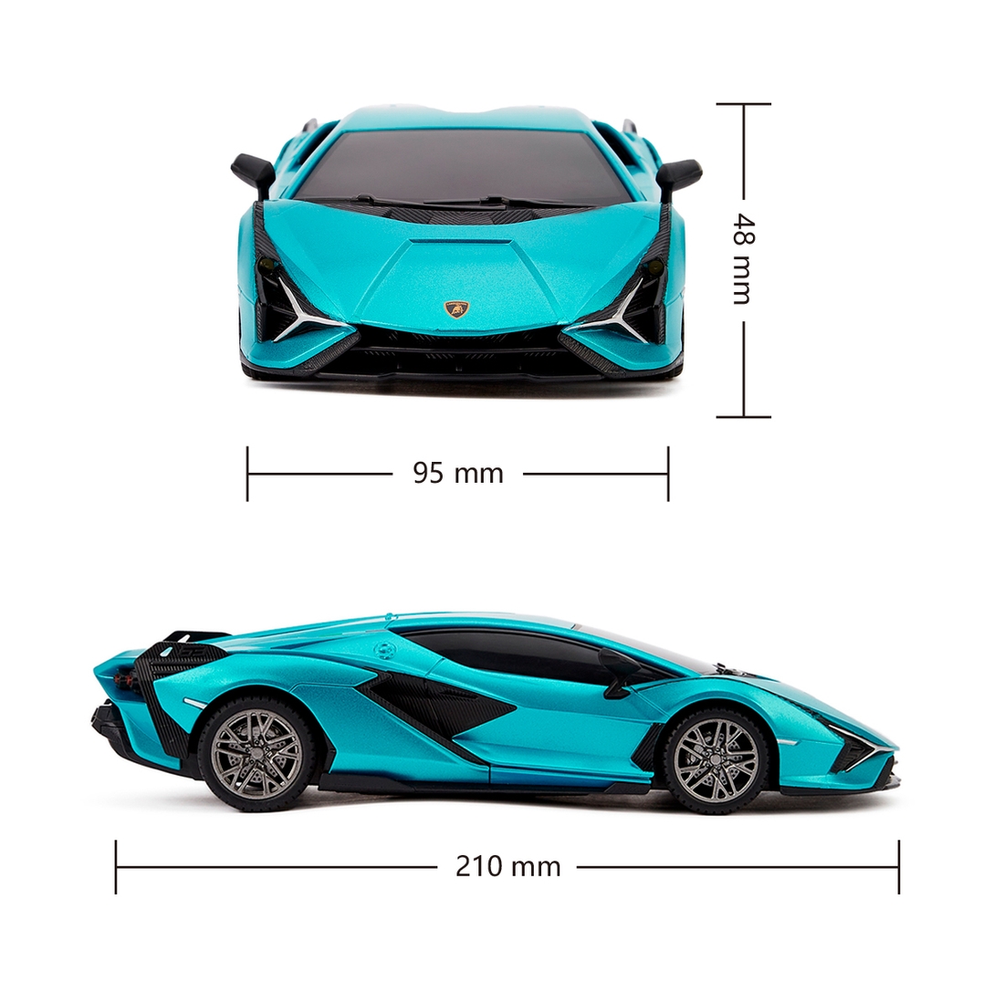 Фото Автомобіль KS DRIVE на р/к – LAMBORGHINI SIAN (1:24, 2.4Ghz) 124GLSB Синій (6900007341400)