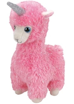 М'яка іграшка TY Beanie Babies Рожева лама "Lana" 15см (36282)