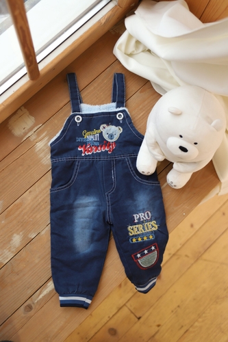 Фото Комбинезон джинсовий для хлопчика зима Payas 0320 Синій 92 см (2000903723479W)
