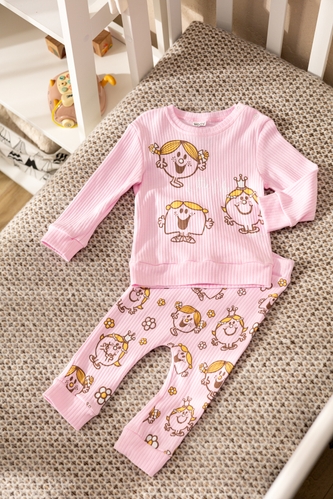 Фото Костюм (свитшот+штаны) для девочки Baby Show 0003 86 см Розовый (2000990338709D)