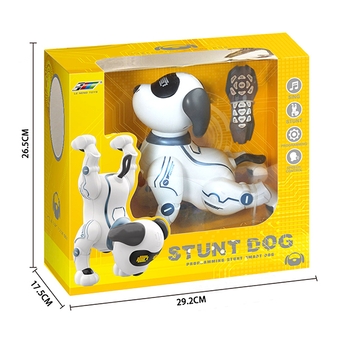 Інтерактивна собака робот на радіоуправлінні з звуковими та світловими ефектами K16 (2002006388210)