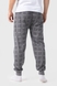 Піжамні штани чоловічі KESIMOGLU Квадрат/сірий XL Сірий (2000990245977А) Фото 4 з 11