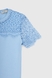 Блуза для дівчинки Benini 9695 134 см Блакитний (2000989916178D) Фото 2 з 5