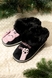 Тапочки для девочки Lion XRY-19 34-35 Черно-розовый (2000990188434D) Фото 1 из 11