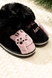 Тапочки для девочки Lion XRY-19 34-35 Черно-розовый (2000990188434D) Фото 2 из 11