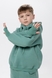 Костюм дитячий (худі,штани) Ecrin 4613 134 см Зелений (2000990193896W) Фото 13 з 30