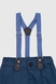 Костюм малышка (боди+рубашка+штаны) Pitiki 3022 68 см Синий (2000989990710D) Фото 11 из 14