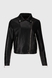 Куртка жіноча однотонна G732 3XL Чорний (2000990445513D) Фото 6 з 11