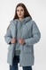 Куртка жіноча 8316 2XL Сіро-блакитний (2000990140234W) Фото 3 з 20