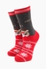 Шкарпетки жіночі ,36-40 IDS8 НГ Сіро-червоний (2000989291398W)(NY) Фото 1 з 3