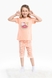 Пижама для девочки ELMOS 2365 5-6 лет Персиковый (2000989806769A) Фото 1 из 14