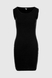 Сукня однотонна жіноча 644-baza 38 Чорний (2000990342201S) Фото 8 з 11