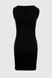 Сукня однотонна жіноча 644-baza 38 Чорний (2000990342201S) Фото 9 з 11