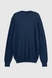 Пуловер однотонний чоловічий FIGO 6976 S Синій (2000989965213) Фото 8 з 12